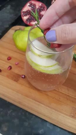 Receita de Sangria Natalina